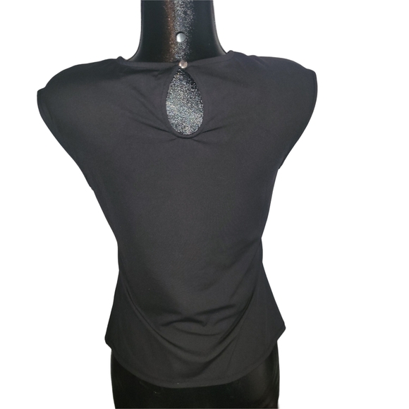 PURE Suzy Shier Back Short Sleeve Top M - Picture 5 of 6